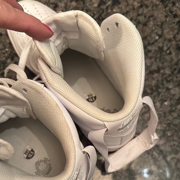 Nike White Air Force Max CB 2 Hyperfuse High-Top Sneakers EUC 10.5 - Picture 8 of 13